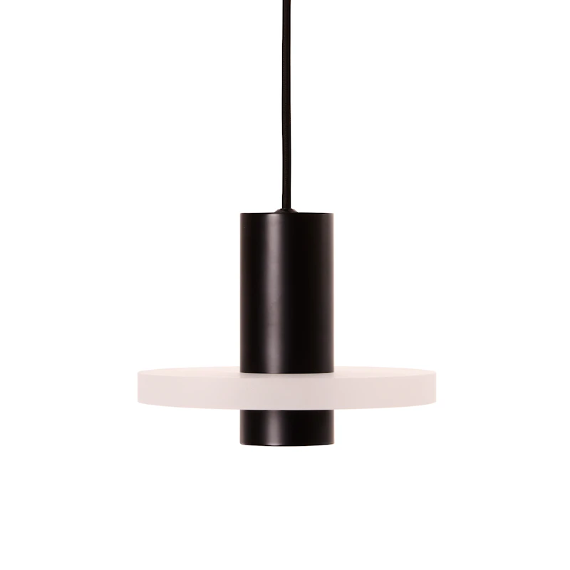 Flake Taklampa Ø19 cm, Mattsvart