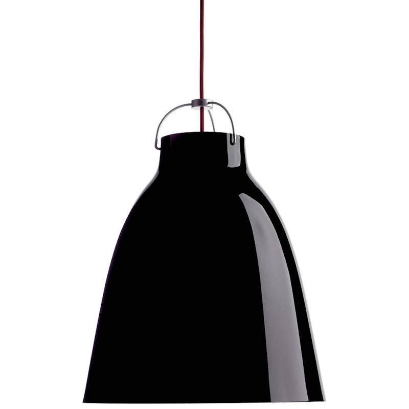 Caravaggio Taklampa P3 6m Kabel, Svart