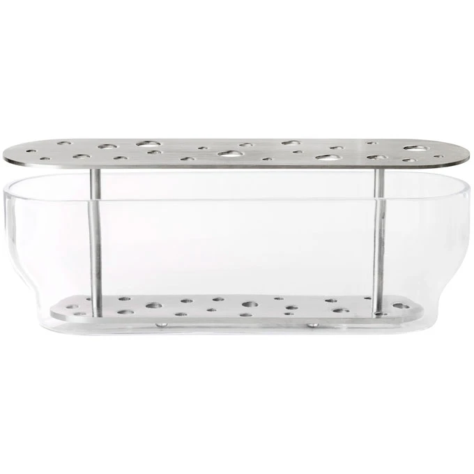 Fritz Hansen Ikebana Long Vas - Vaser Rostfritt St&aring;l - 840148