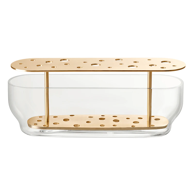 Ikebana Long Vas, Mässing