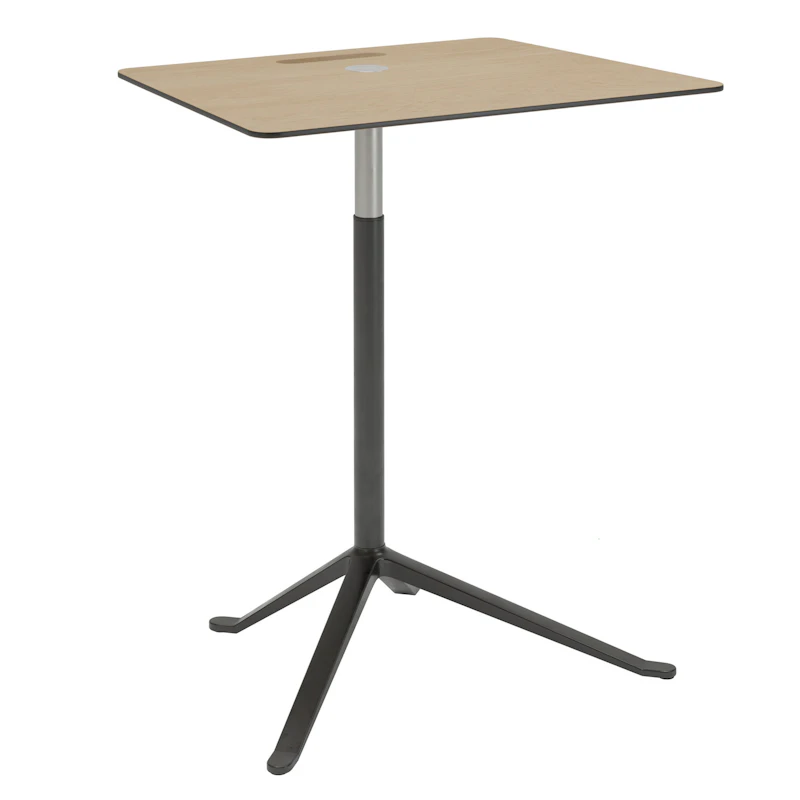 Little Friend KS13 Sidobord, Svart / Ek