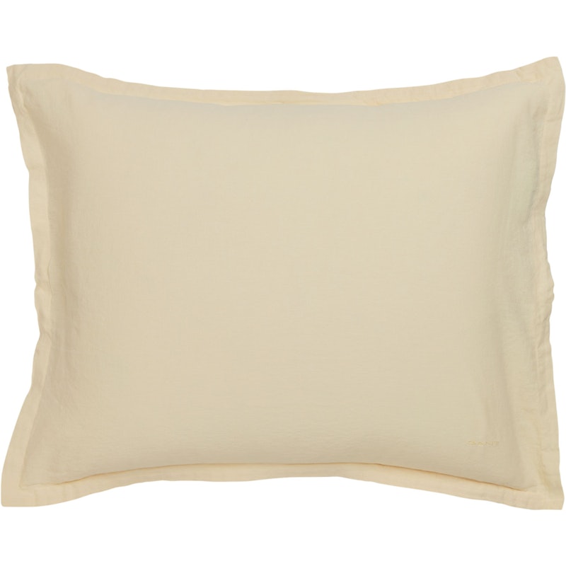 Cotton Linen Örngott 50x60 cm, Butter Yellow
