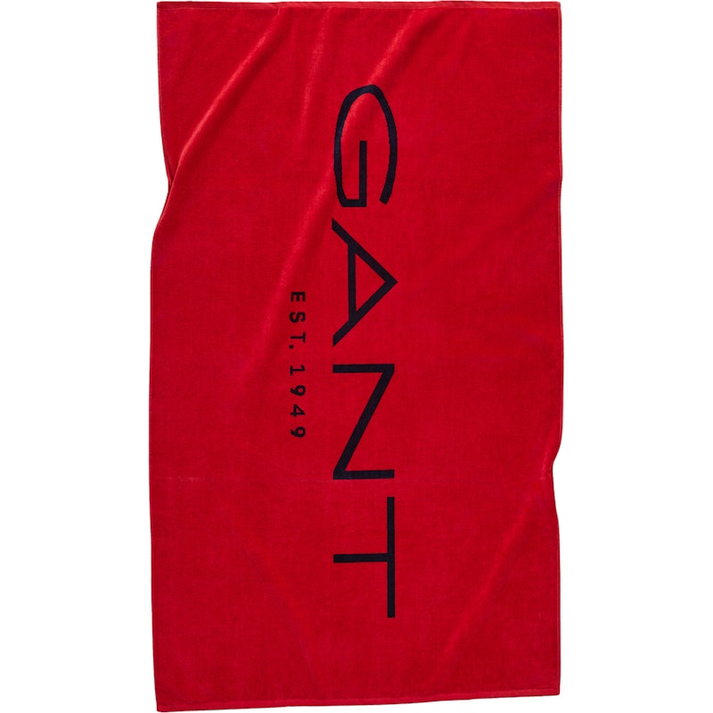 Gant Est. 1949 Strandhandduk 100x180 cm, Bright Red