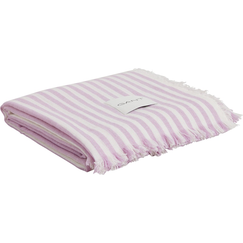 Light Stripe Pläd 130x180 cm, Soothing Lilac