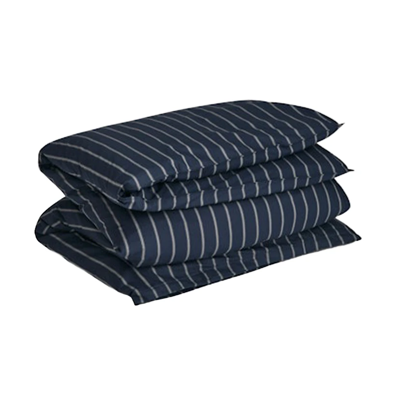 Oxford Stripe Påslakan, Blå