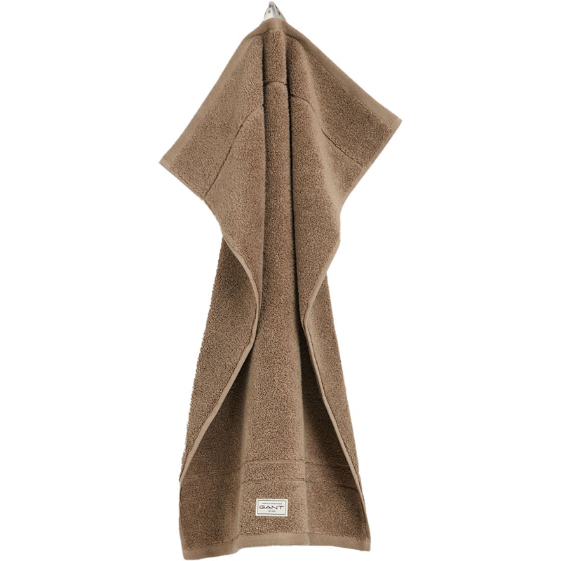 Premium Handduk 30x50 cm, Cold Beige