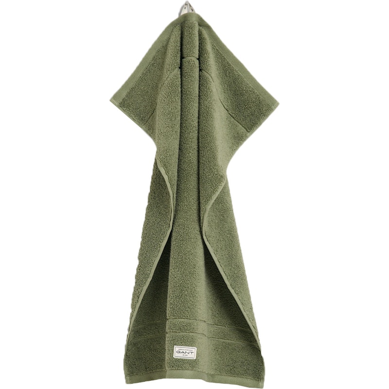 Premium Handduk 30x50 cm, Agave Green