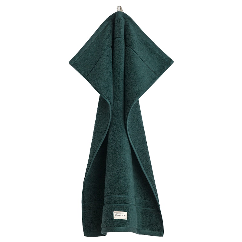 Premium Handduk 50x70 cm, Tartan Green