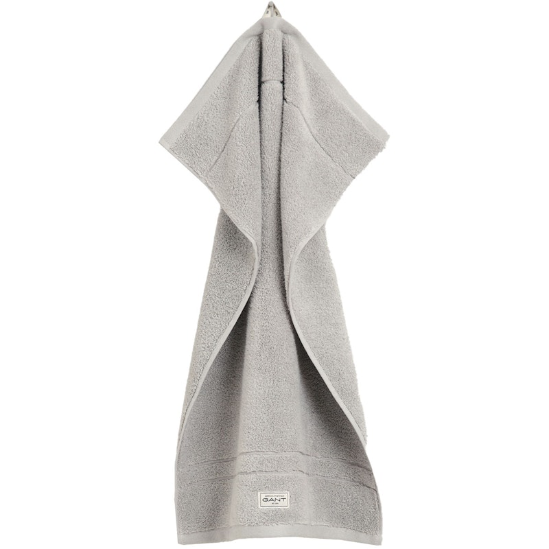Premium Handduk 50x70 cm, Heather Grey