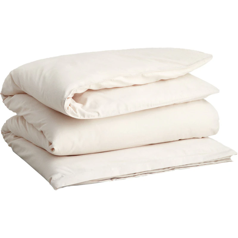 Sateen Påslakan 220x220 cm, White Sand