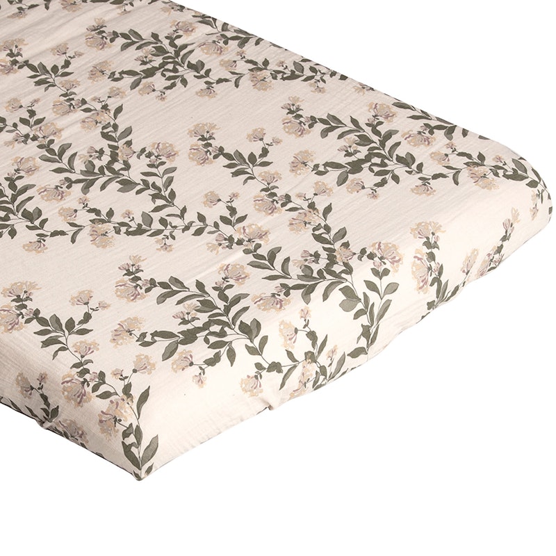 Honeysuckle Muslin Dra-På-Lakan, 70x140 cm
