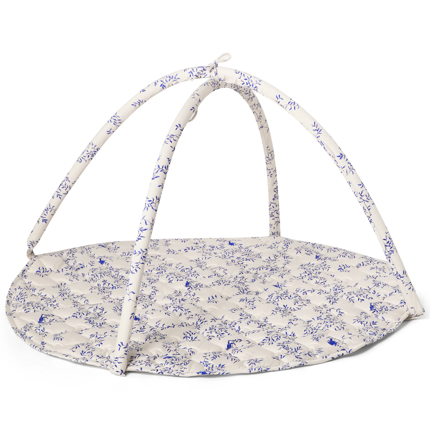 Garbo & Friends Jardim Babygym 90 Cm - Barnmattor Ekologisk Bomull Bl&aring; - GF41173236-8700-2081GL