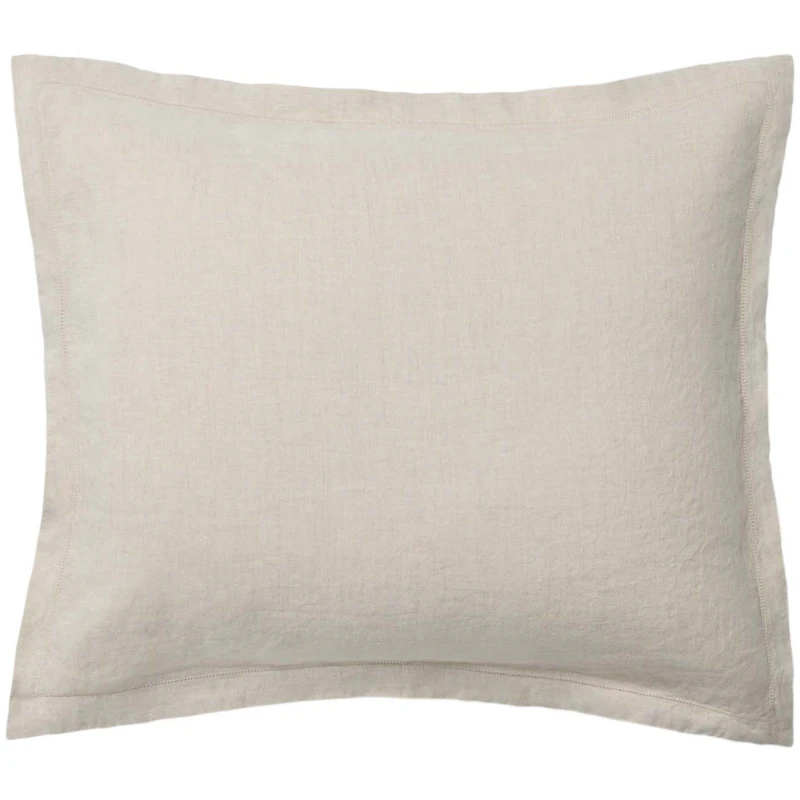 Hemstitched Linen Örngott, 50x60 cm