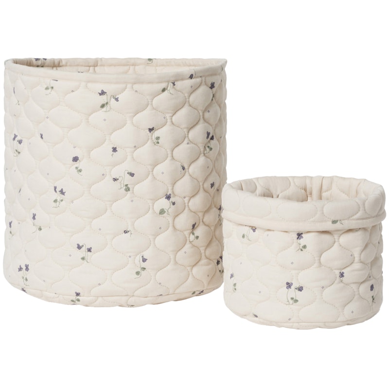 Viola Quiltade Korgar 2-pack