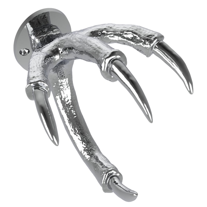 Garden Glory Claw Väggfäste, Silver