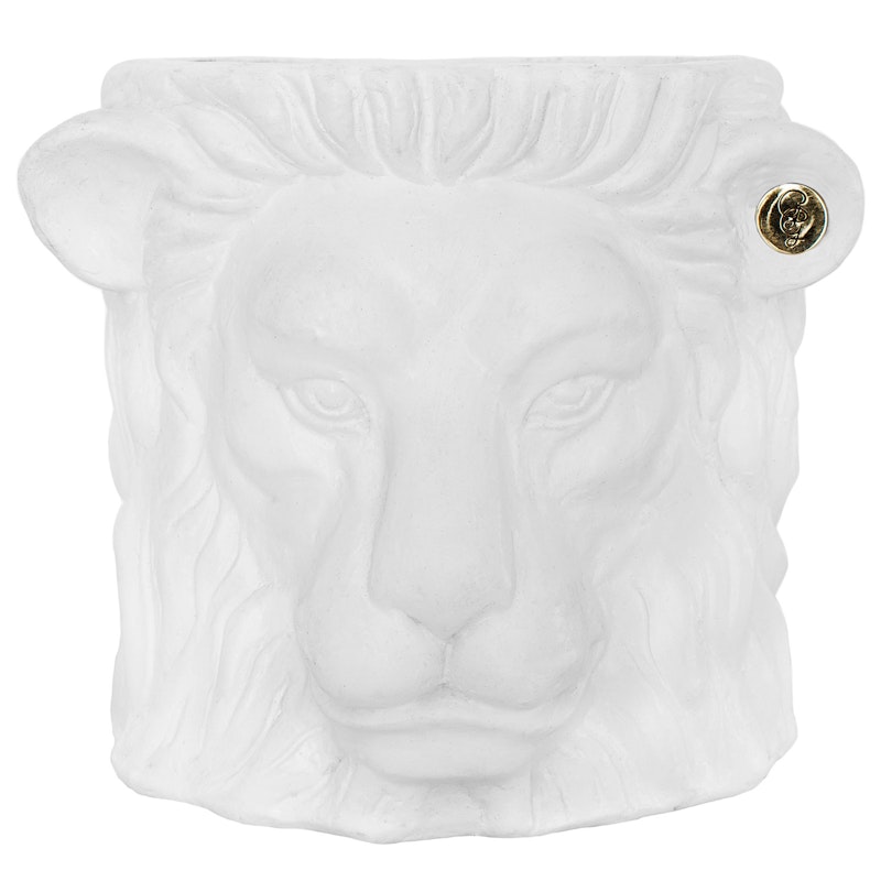 Lion Pot Kruka S, Vit