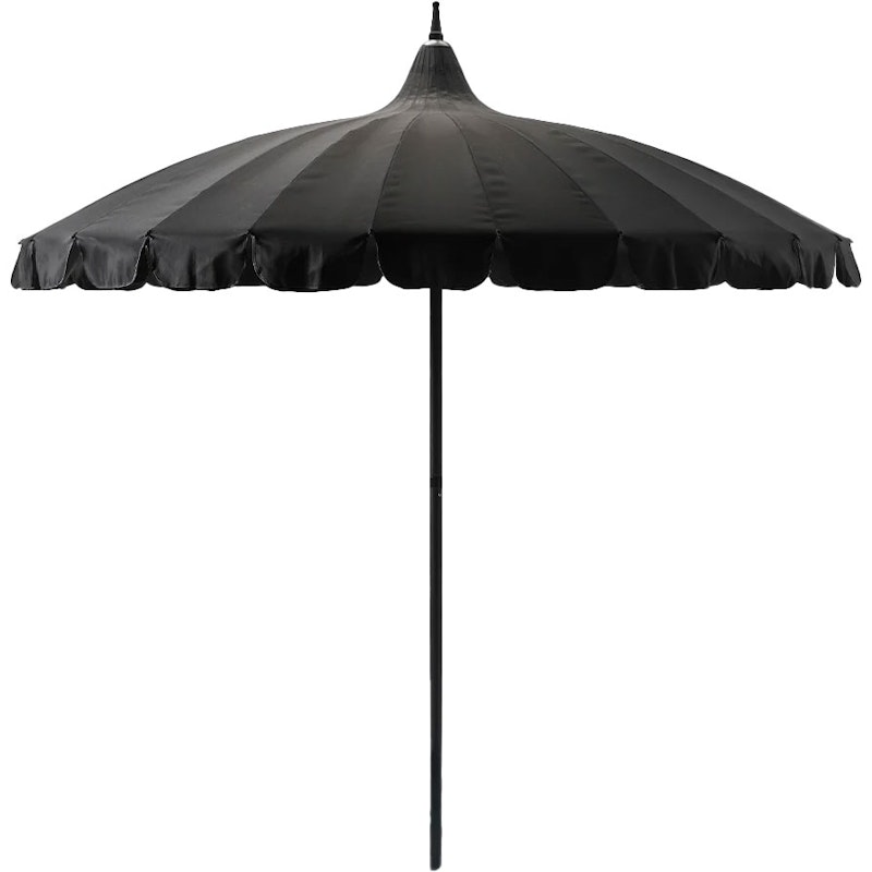 Parasoll Ø240 cm, Svart