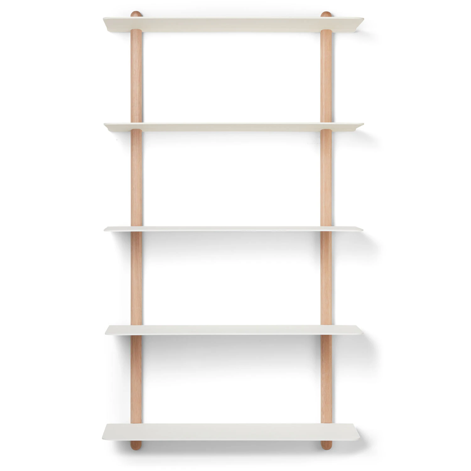 Gejst Nivo V&auml;gghylla Large E Ljus / Vit - V&auml;gghyllor Ek Vit - 20143