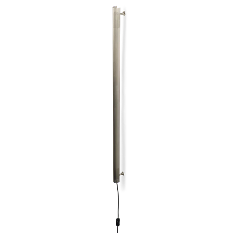 Radent Vägglampa Lång Stål