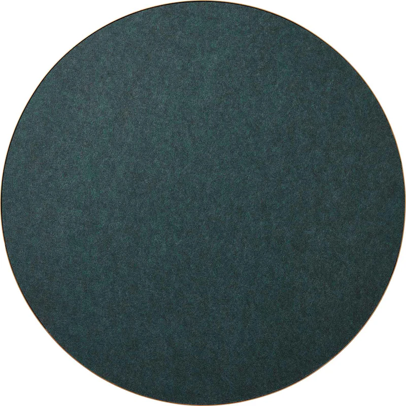 Retell Anslagstavla Rund Ø80 cm, Grön/Mässing