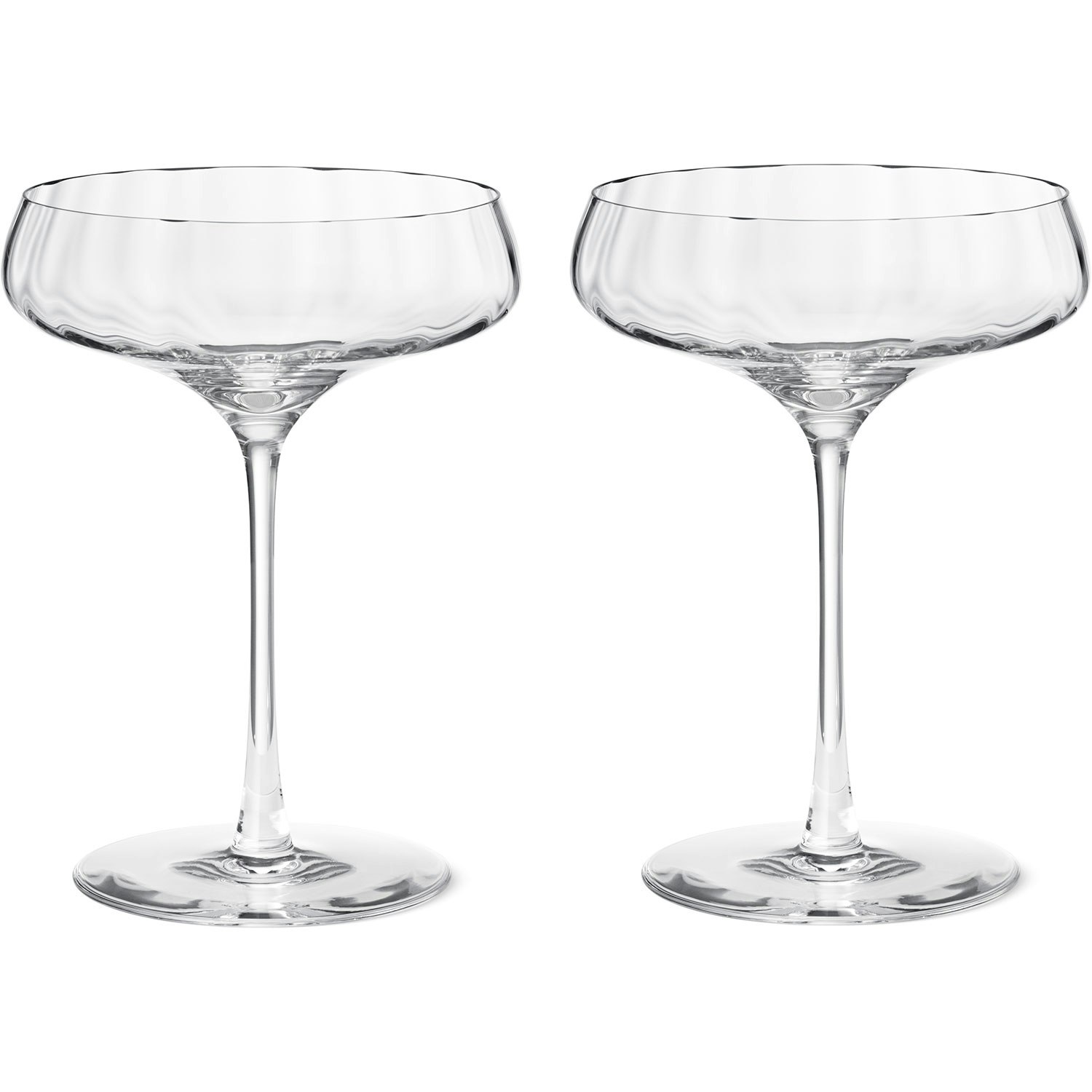 Georg Jensen Bernadotte Cocktailglas 20 Cl 2-pack - Martiniglas & Cocktailglas Kristallglas Klar - 10019696