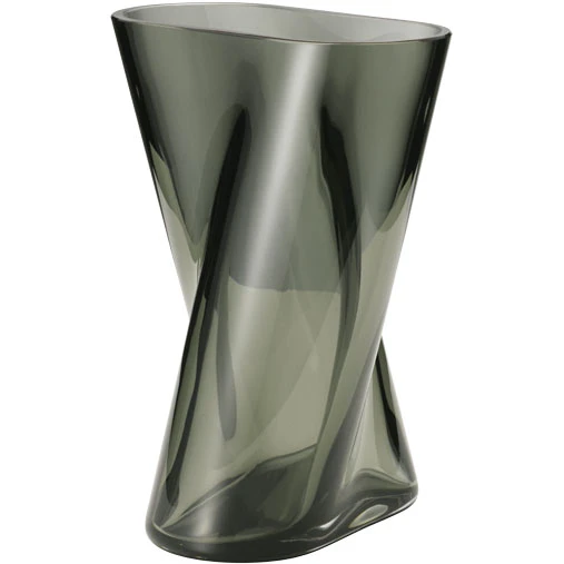 Georg Jensen Lituus vas Gr&aring; Liten - Vaser Glas Gr&aring; - 10021002