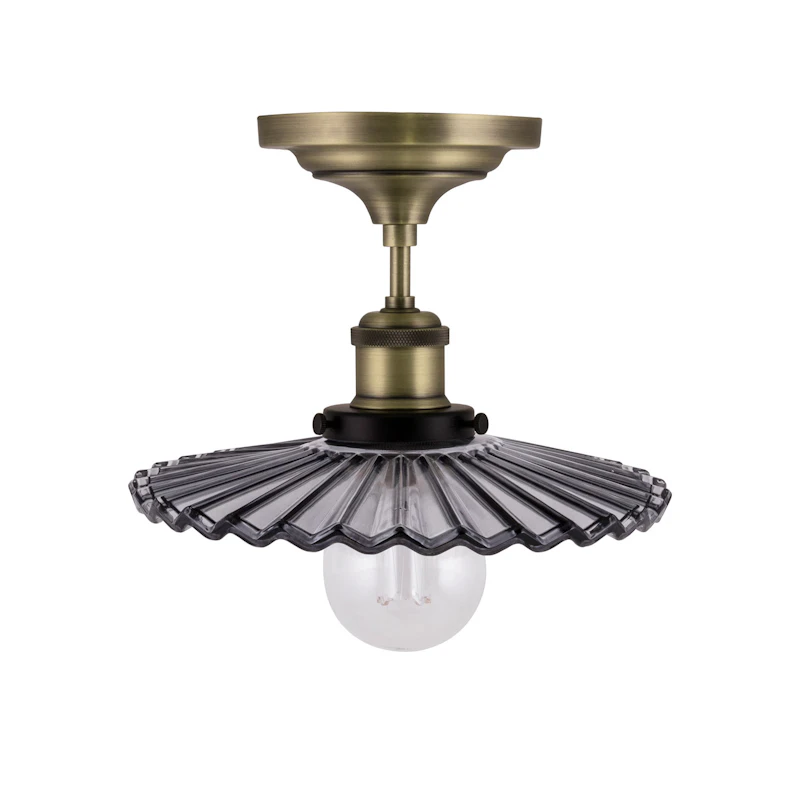 Cobbler 25 Plafond, Rök/Ant. Mässing