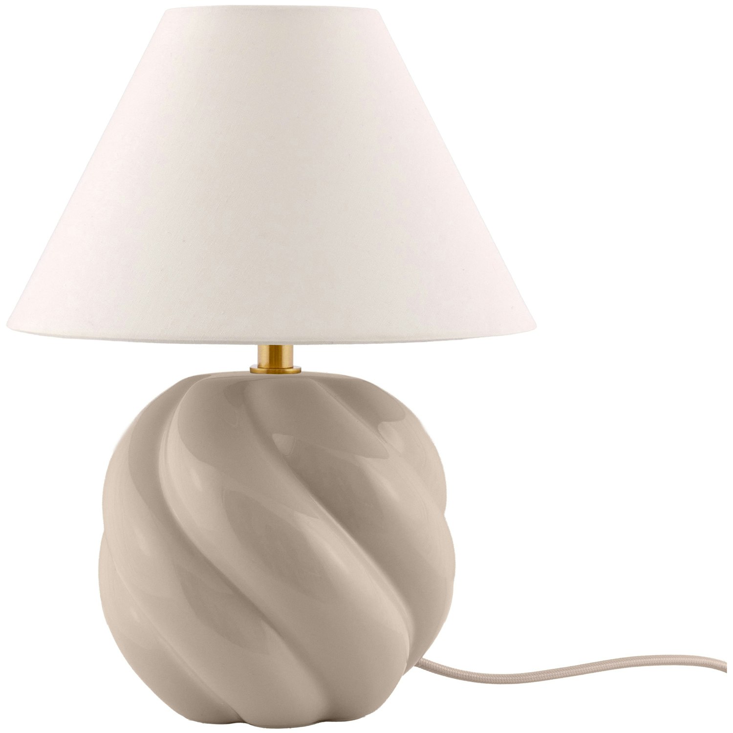 Globen Lighting Dahlia 24 Bordslampa Beige - Bordslampor Keramik Beige - 616402