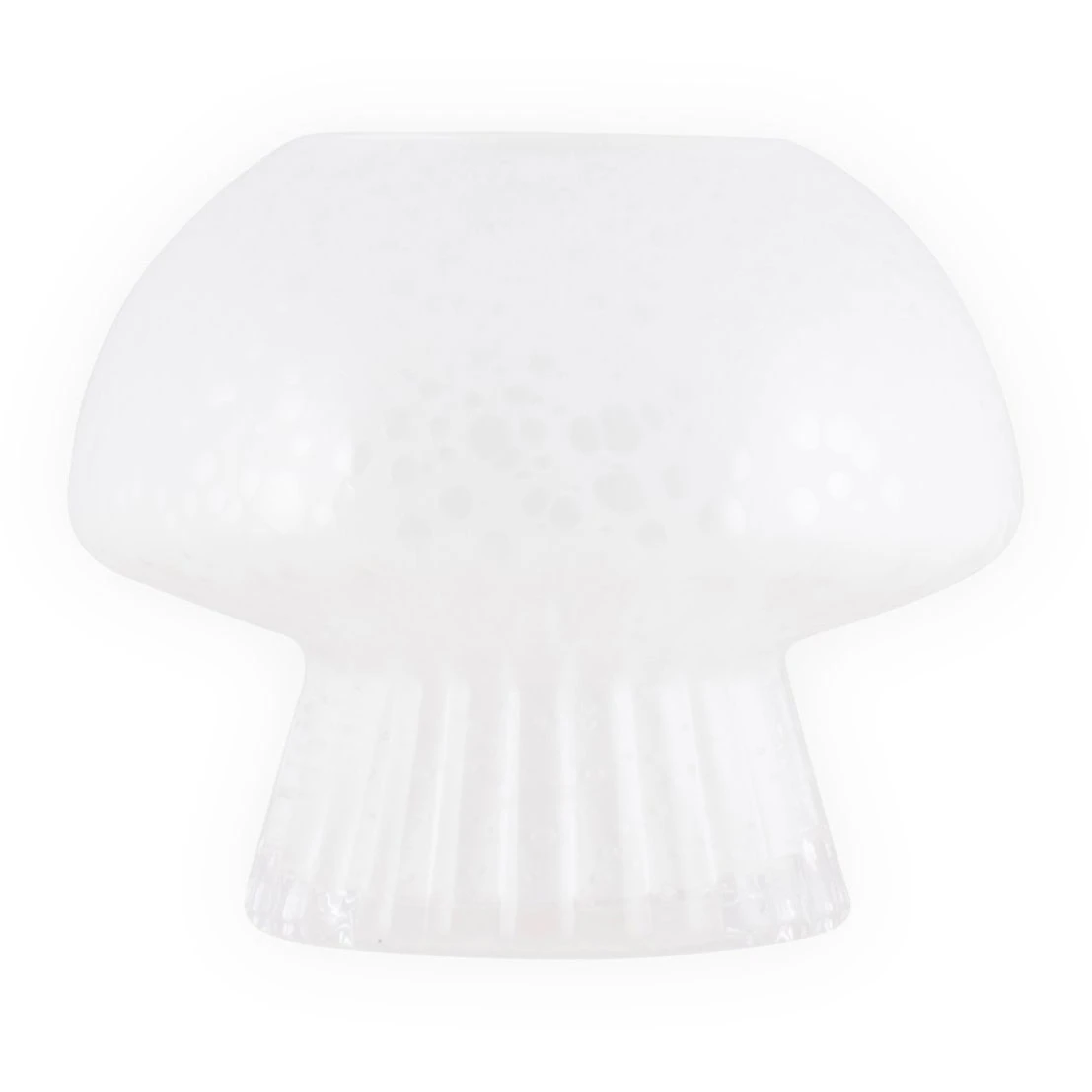 Globen Lighting Fungo 12 V&auml;rmeljuslykta Vit - Ljuslyktor Munbl&aring;st Glas Vit - 681408