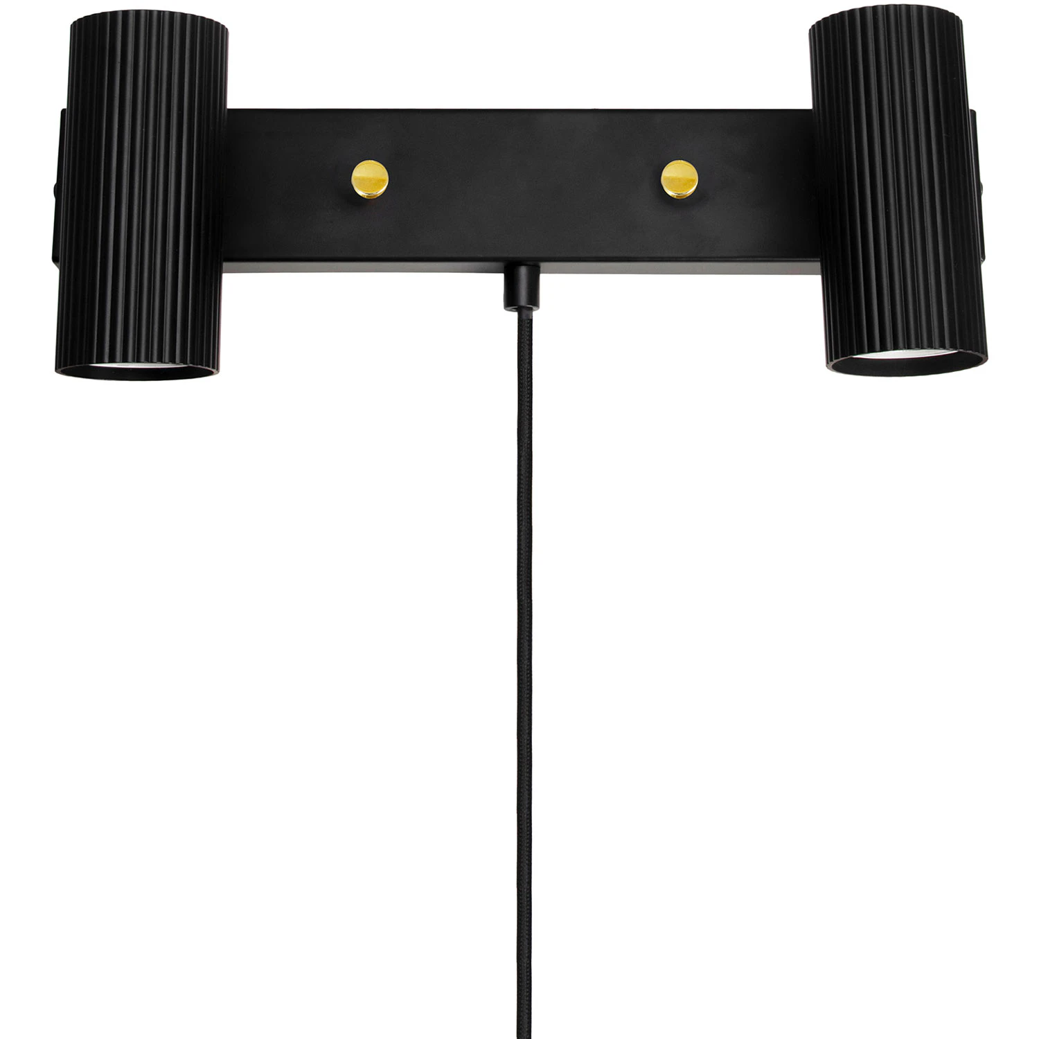 Globen Lighting Hubble 2 V&auml;gglampa Svart - V&auml;gglampor Metall Svart - 483211