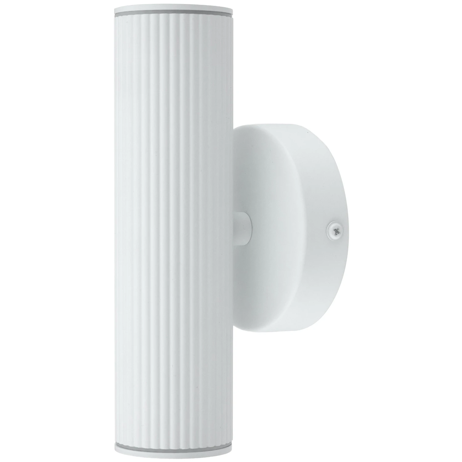 Globen Lighting Hubble Up/down Vägglampa Vit - Fasadlampor Aluminium Vit - 493208