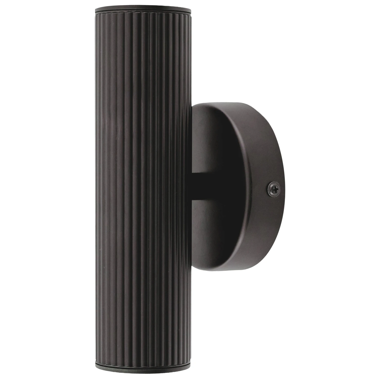 Globen Lighting Hubble Up/down Vägglampa Svart - Fasadlampor Aluminium Svart - 493211