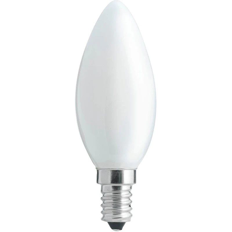 Ljuskälla E14 0,35-4,5W 470lm 2700K Trestegsdimmer, Vit