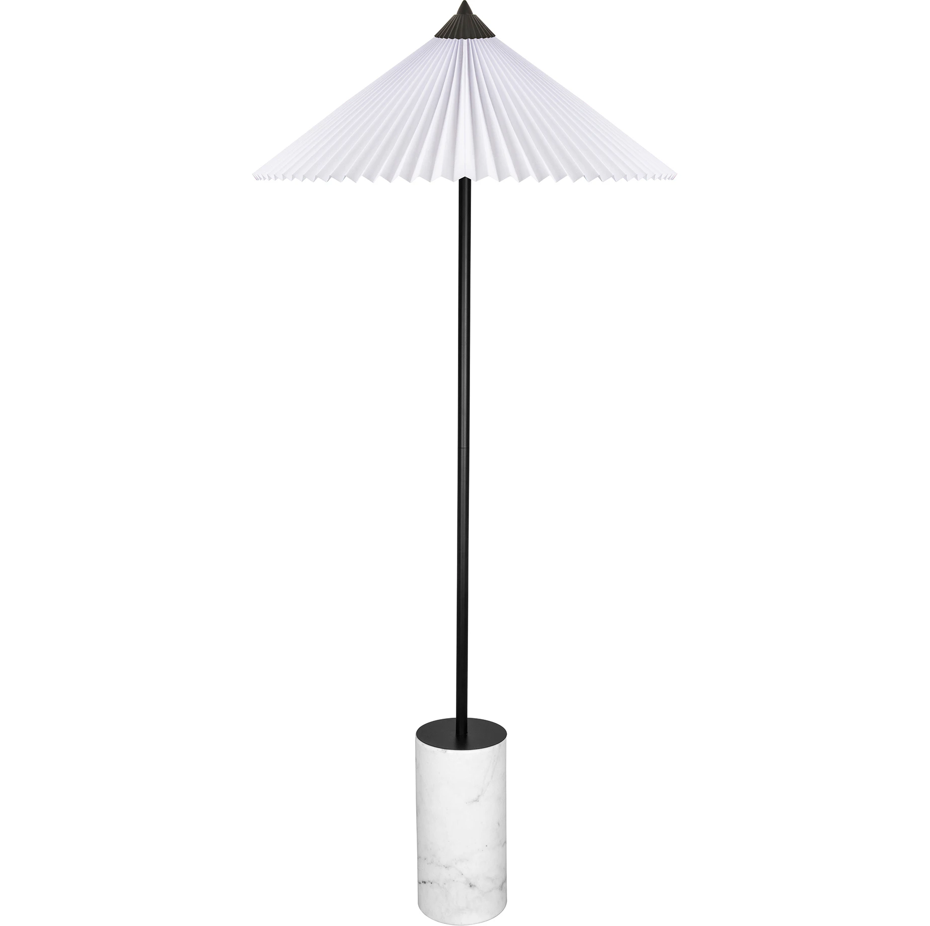 Globen Lighting Matisse Golvlampa Svart / Vit - Golvlampor Textil Svart - 700211