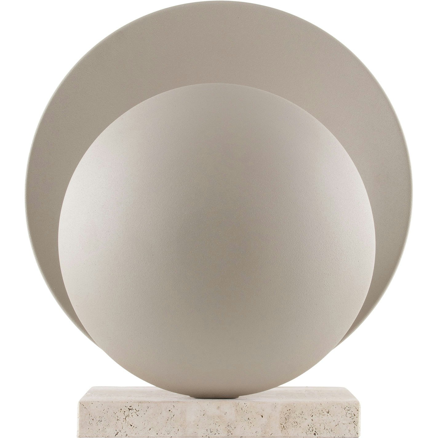 Globen Lighting Orbit Bordslampa Beige / Travertin - Bordslampor Metall Beige - 220802