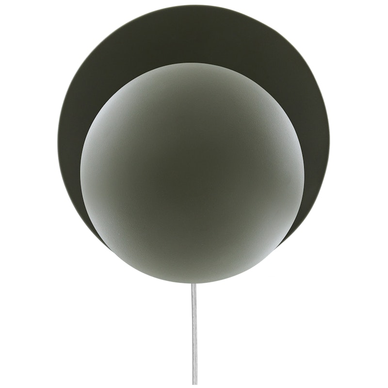 Orbit Vägglampa, Mossgrön
