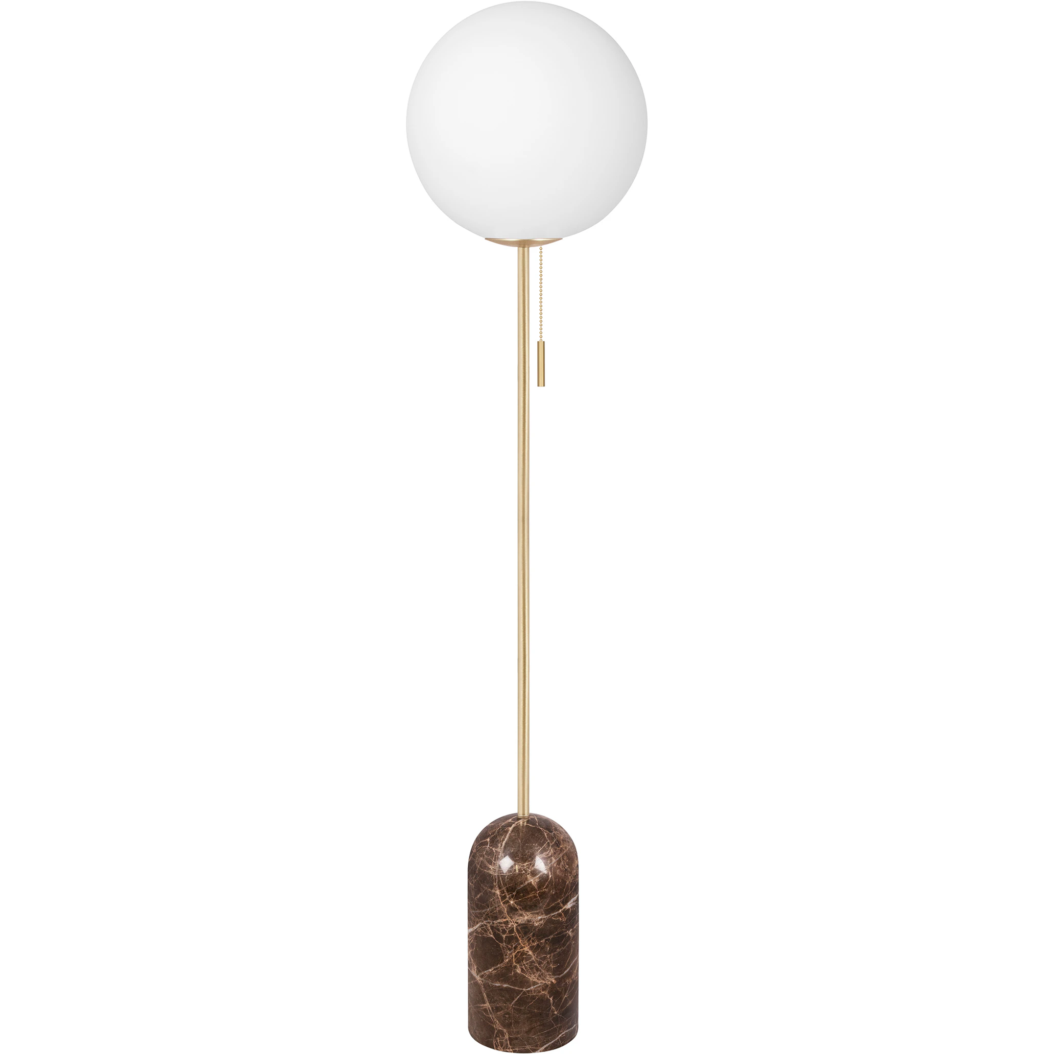 Globen Lighting Torrano Golvlampa Brun - Golvlampor Marmor Brun - 500506