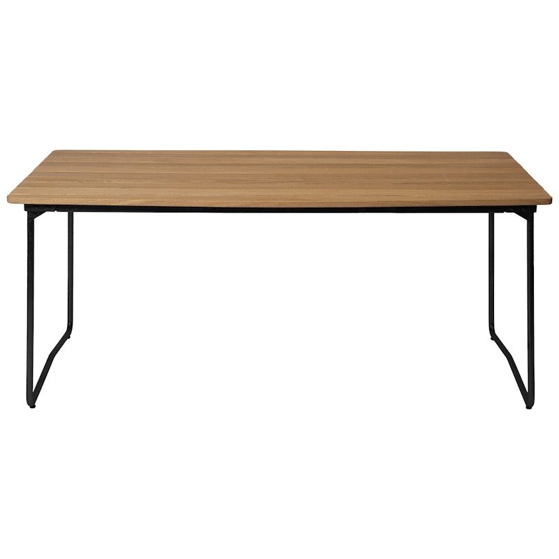 B31 Bord 92x170 cm, Oljad Ek / Svart