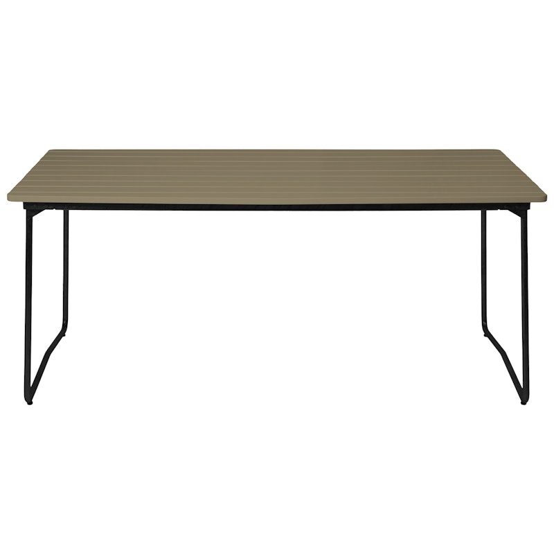B31 Bord 92x170 cm, Ljusgrön / Svart