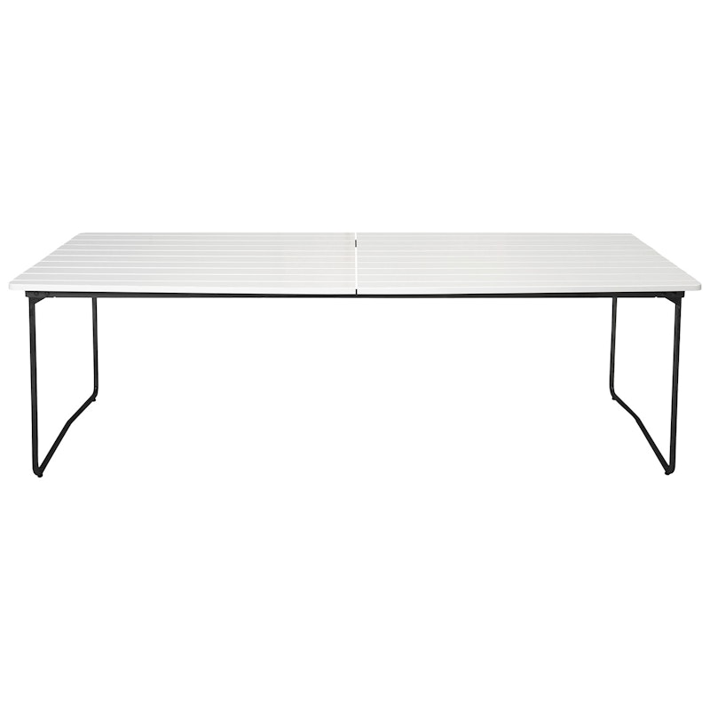 B31 Bord 92x230 Cm, Vitlackerad Ek / Svart