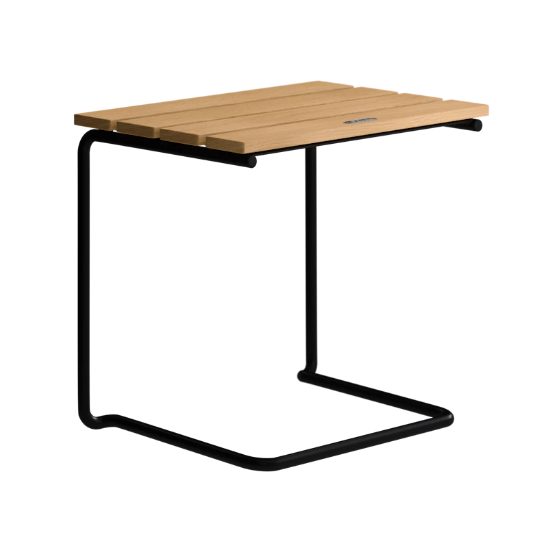Fotpall A3, Oljad Ek / Svart