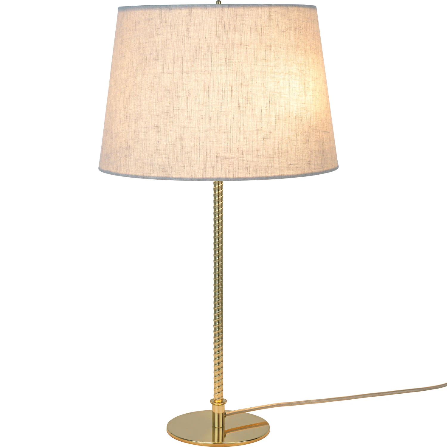 Gubi 9205 Bordslampa Canvas - Bordslampor Mässing - 10119201