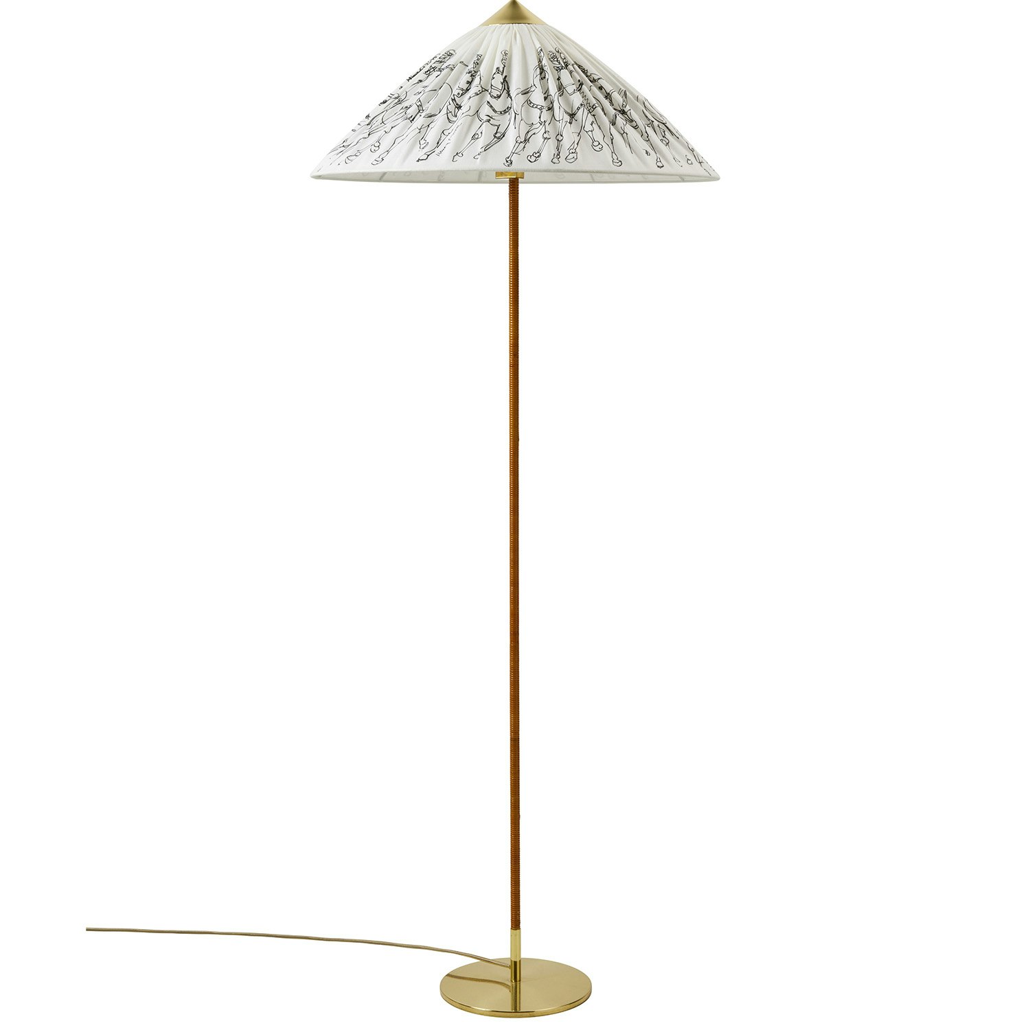 Gubi 9602 Golvlampa Special Edition x Garro Éditions - Golvlampor Rotting Vit - 10139927