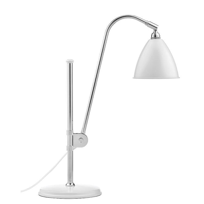 Bestlite BL1 Bordslampa, Krom/Vit