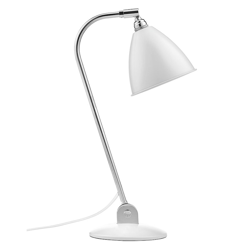 Bestlite BL2 Bordslampa, Krom/Soft White Semi Matte