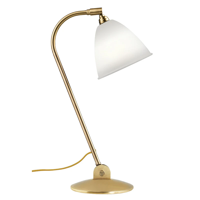 Bestlite BL2 Bordslampa, Mässing/Benporslin