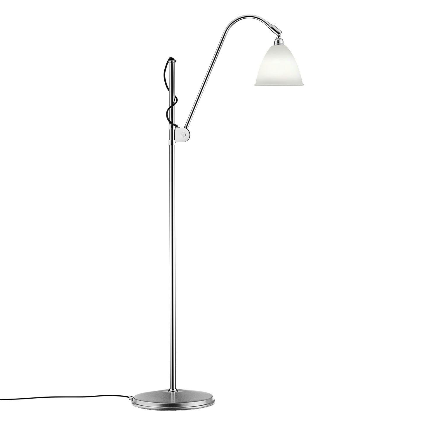 Gubi Bestlite Bl3 S Golvlampa Krom/benporslin - Golvlampor Stål Krom - 10010036