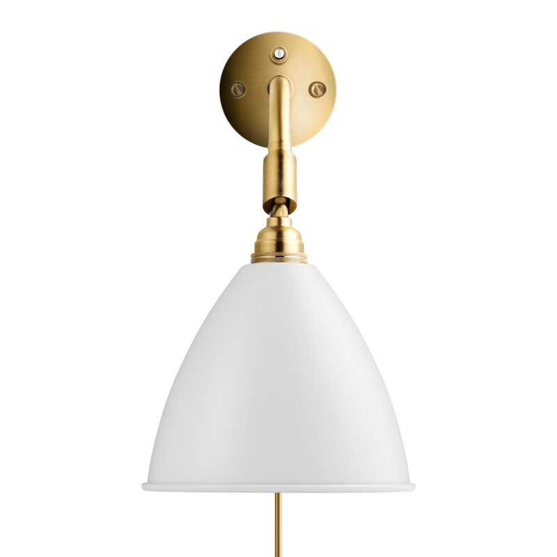 Bestlite BL7 Vägglampa, Mässing / Vit