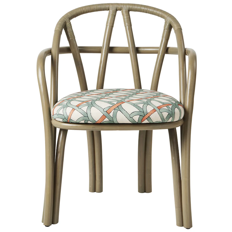 Bistra Matsalsstol, Oliv / Reales Pattern 001