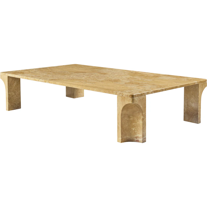 Doric Soffbord 140x80 cm, Honey Amber
